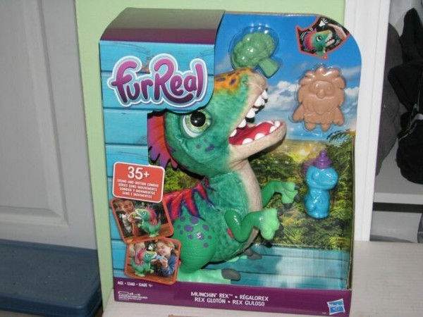 rex glotón furreal friends