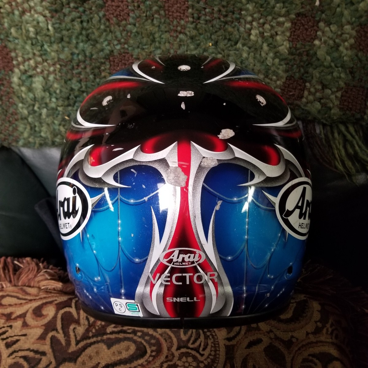 セキュリティ・セーフティ Arai HELMET VECTOR SNELL M2005 Arai helmet , Vector , Medium , Blue Web | eBay