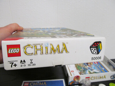 2013 LEGO 50006 ~ CHIMA Tribal Battle Game To Collect Chi