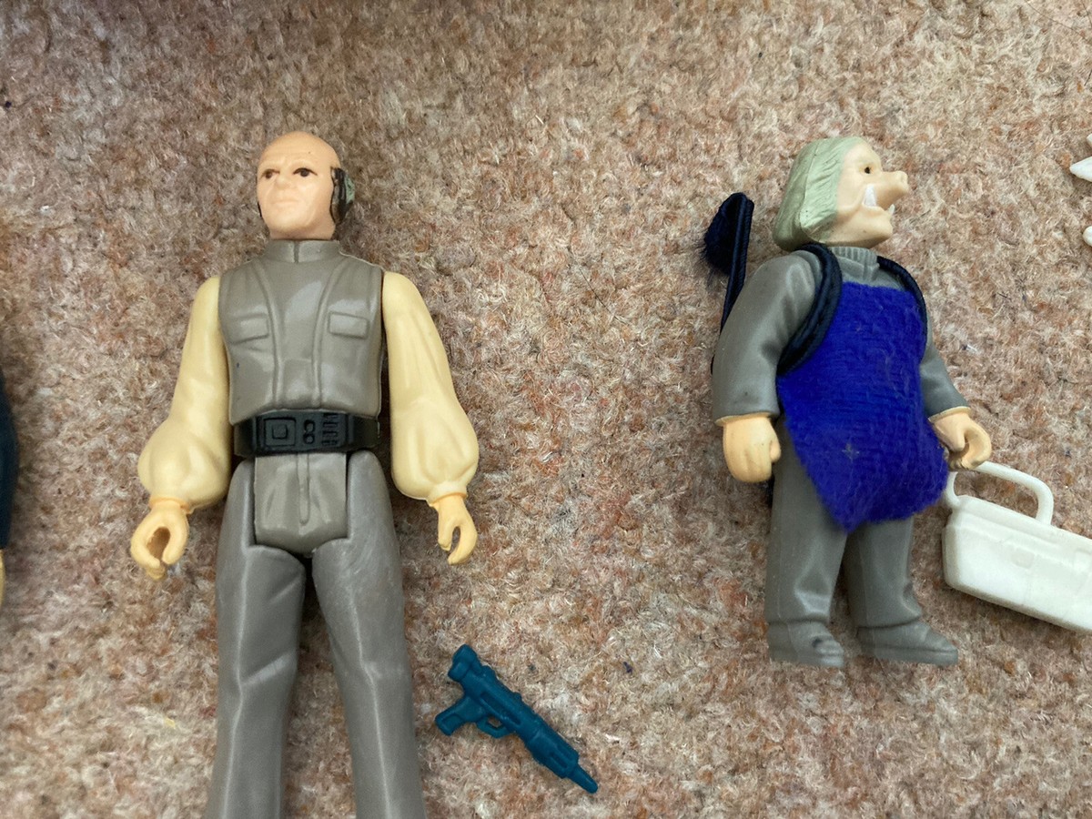 1980 オールドケナー　クラウドシティ　プレイセット　スターウォーズ Cloud City Playset Star Wars ESB Kenner 1980 open with 4x figures