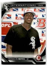 2016 Bowman International Ink Franklin Reyes. Chicago White Sox #II-FR