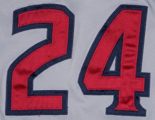 2013 Miguel Sano Pre Rookie Game Used Fort Myers Miracles Twins Jersey Team COA - Picture 5 of 9