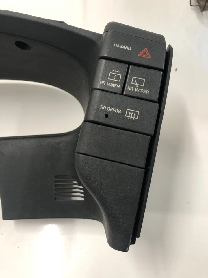 00-02 Nissan Quest Van SE Used Dashboard Speedometer Cluster Bezel Trim Cover Foto 3 de 4