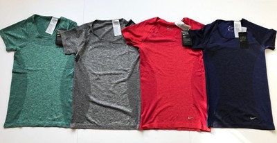 nike women's dri fit running top