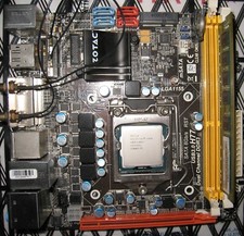 i5-3470 cpu  Zotac H77 ITX-B-E LGA 1155 Motherboard, 8GB Ram, Win 10, 128GB SSD