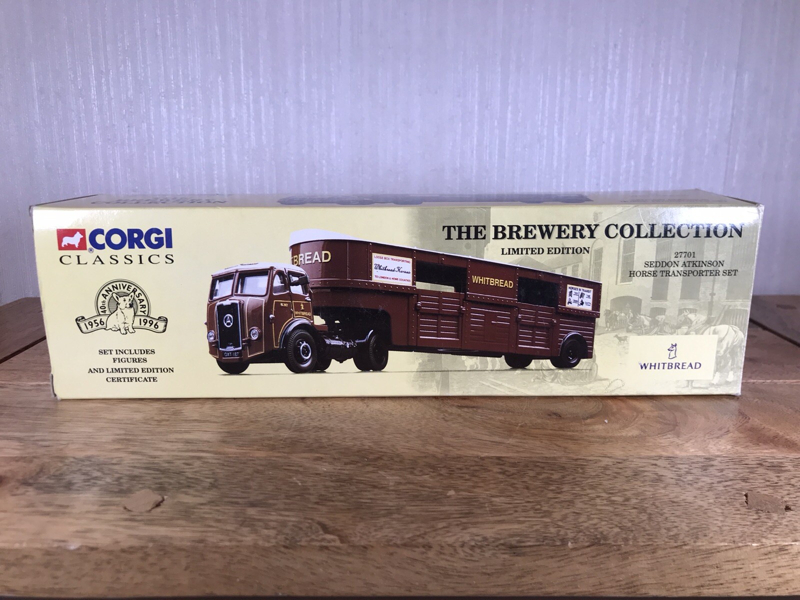 Corgi Classics 27701 Seddon Atkinson Horse Transporter Set Limited Edition