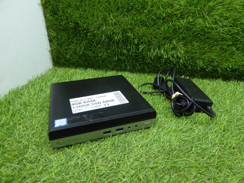 HP EliteDesk 400 G3 Desktop Mini PC i3-7100 4GB 120GB SSD USFF PSU WINDOWS 11 6T