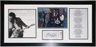 Bruce Springsteen Autographed Born to Run Album PSA DNA COA Framed Photo Lyrics