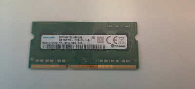 Samsung DDR3L 4GB 1Rx8 PC3L-12800S for laptop | eBay