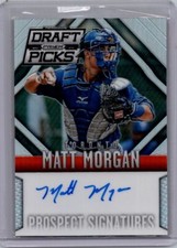2014 Panini Prizm Draft Picks #72 Matt Morgan Prospect Sign Prizm