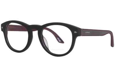 Chopard VCH327 703K Eyeglasses Frame Men's Black Full Rim Round Shape 49mm