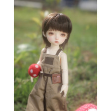 1/6 Full Set BJD Doll Mushroom Boy Resin Ball Jointed Dolls Face Makeup Gift Toy