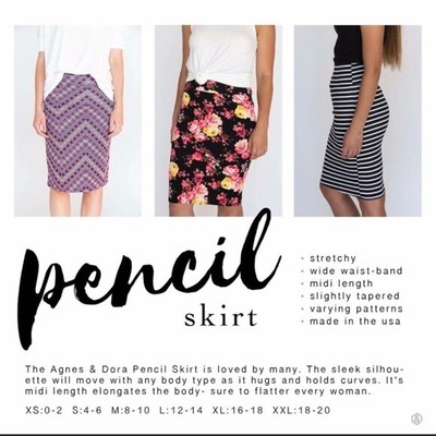 Agnes \u0026 Dora Pencil Skirt | eBay