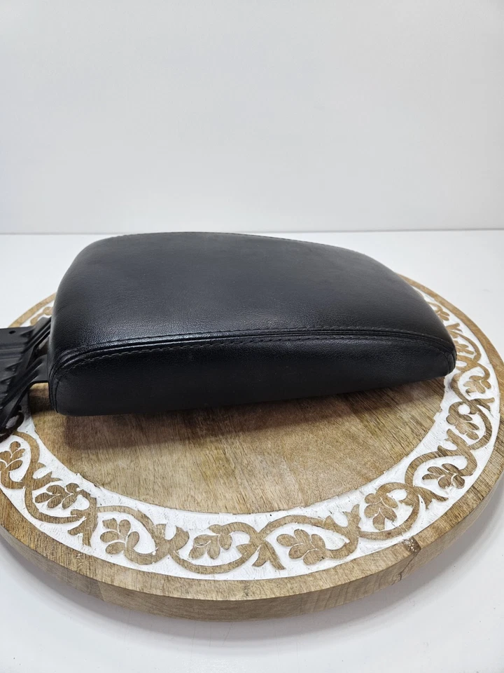 Nissan Máxima 2007 consola central tapa reposabrazos cuero negro OEM Foto 2 de 4