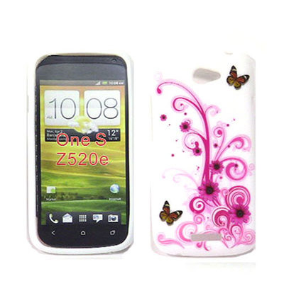 HTC One S Soft Gel Case - Flower 6