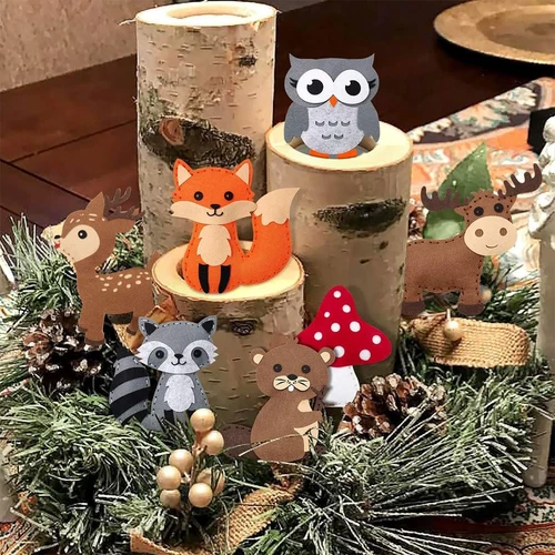 Selber Nähen Kuscheltiere Kinder Stielspielzeug Filztiere Machen DIY Bastelset - Bild 10 von 11