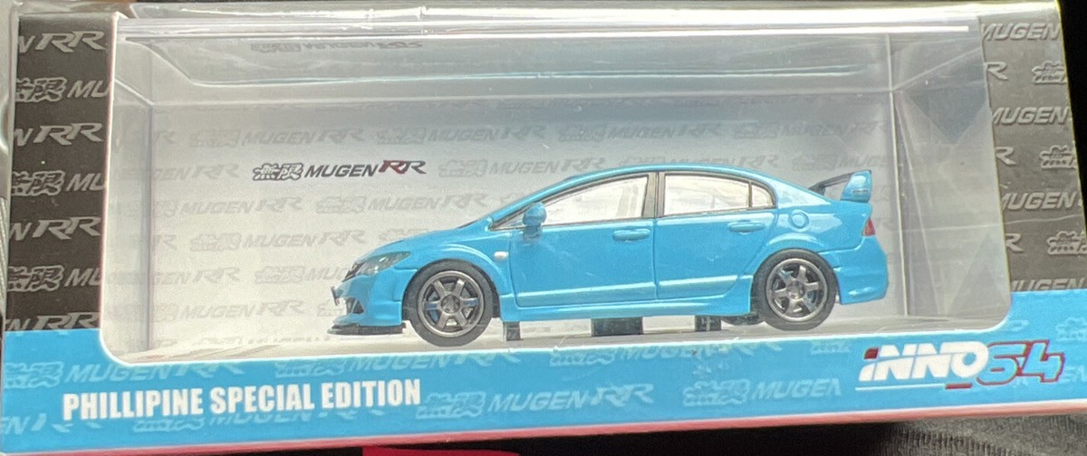 ミニカー 1/64 INNO 64 CIVIC FD2 MUGEN RR TYPE-R HONDA CIVIC MUGEN RR FD2 1:64 EXPERIMENTAL SPEC REPLACEMENT