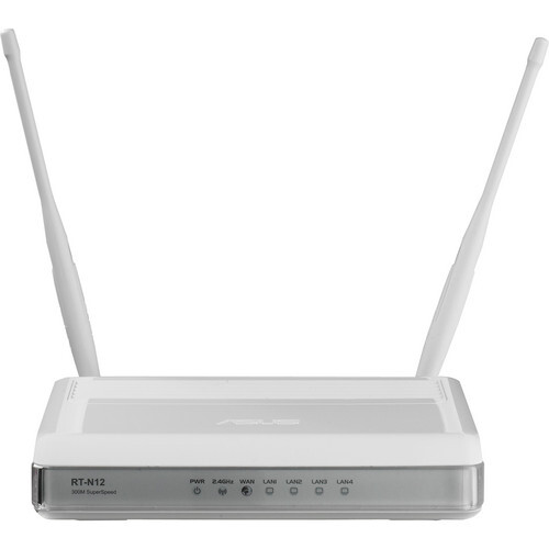 ASUS RT-N12/B1 300Mbps Wireless-N Router - Picture 1 of 3
