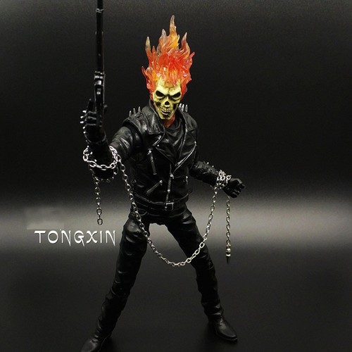 Ghost Rider Legends 1/6 Action Figure Hot Collectible 9" Toy With Box - Picture 2 of 11