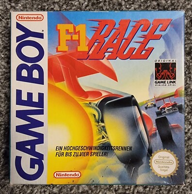 F1 Race Game Boy Spiel mit kompletter OVP