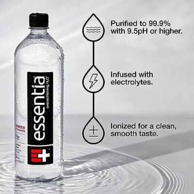 Essentia Water LLC , 99.9% Pure, Infused with Electrolytes for a