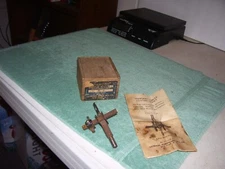 General Hdwe Mfg Co No. 2 “PAWOOD” Circle Cutter with Wooden Dovetailed Box