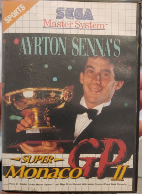 Super Monaco GP II (Sega 1992) Master System (Modul, Box) working