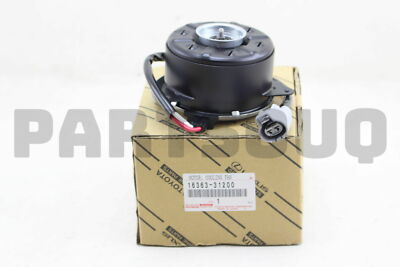 Car Parts Shop・エイム様ガスファンヒーター3台18,000 1636331200 Genuine Toyota MOTOR, COOLING FAN 16363-31200 | eBay