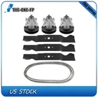54" Rebuild Kit Blades Spindles Belt New fits Cub Cadet SLT 1554 SLTX 1054 MTD