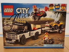 New Sealed Rare Retired LEGO Building Toy 60148 LEGO City ATV Race Team