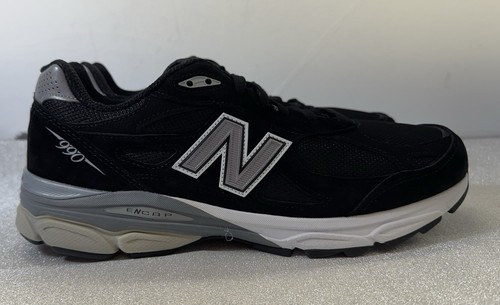 New Balance 990v3 Hergestellt in den USA M990BS3 Herrenschuhe Größe 11D Schwarz Grau - Bild 2 von 9