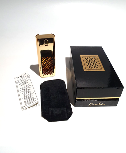 Vintage Vol de Nuit Guerlain pure parfum 8 ml Spray Gold Case Rare Batch VR8EA4