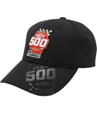 Indy 500 Mens Limited Edition Baseball Cap, Black, One Size