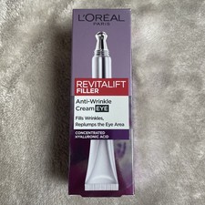 L'Oréal Paris Revitalift Filler Renew Eye Cream 15ml. Brand New