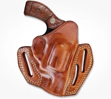 Fits Smith&Wesson Chef’s 38 Special Revolver 2”BBL 3-Slot Belt Holster #5056# RH