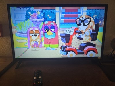 LG LED TV Black Smart Streaming Apps HDMI USB LAN Optical Digital Audio Out