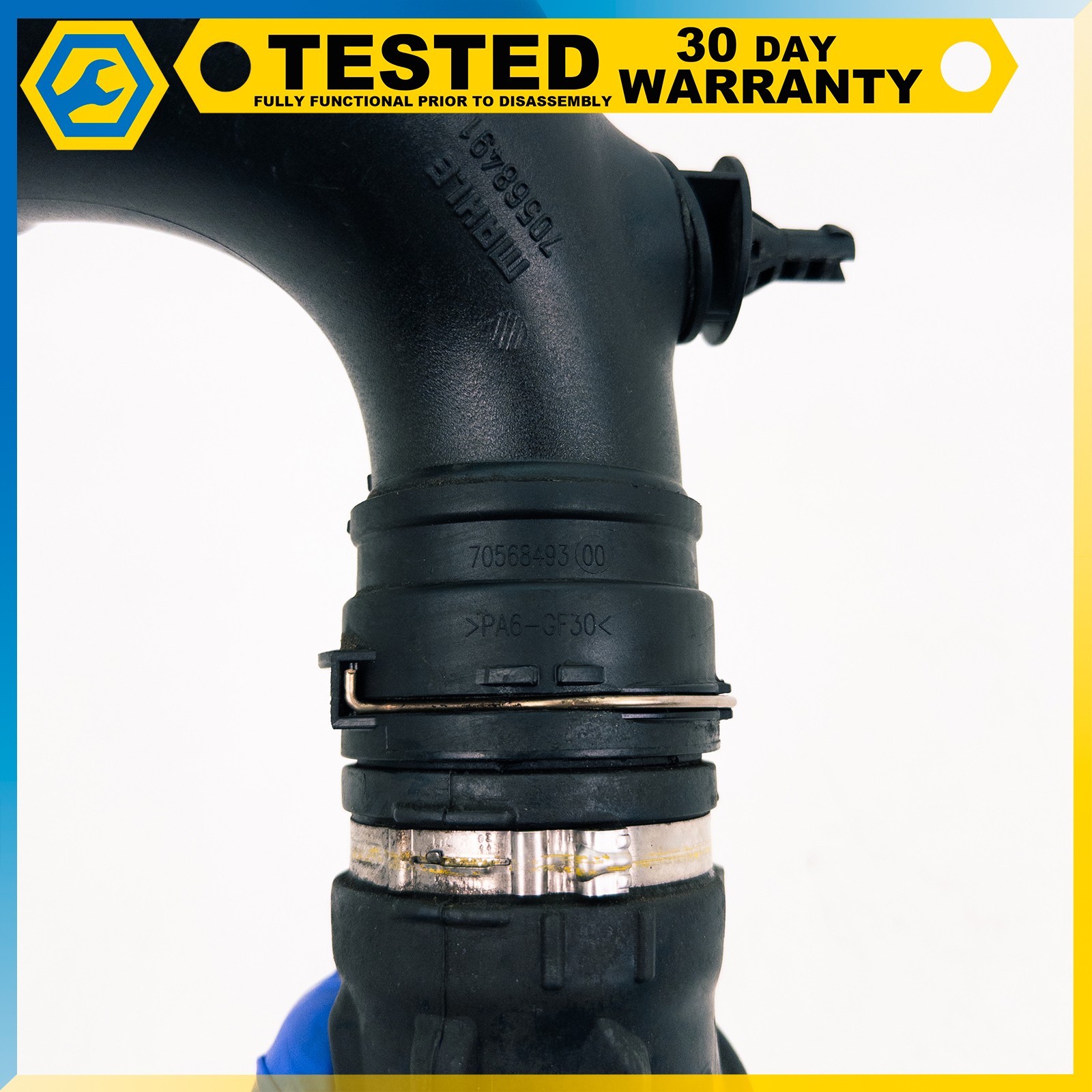 14-24 MASERATI GHIBLI QUATTROPORTE 3.0L LEFT CLEAN AIR INTAKE PIPE HOSE OEM