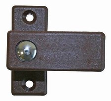 W4 Plastic Turnbuckle Door Catch Brown Caravan Motorhome 37810