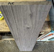 ONE PIECE KILN DRIED S2S BLACK WALNUT 46" X 9.75" X 7/8" LUMBER WOOD AE