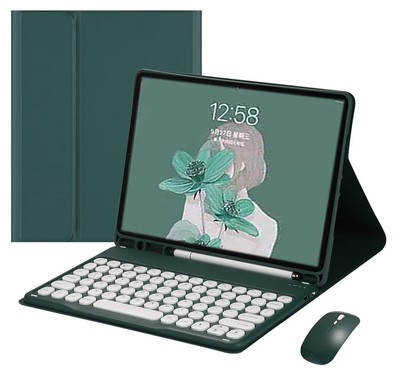 HENGHUI Keyboard Mouse Case for Samsung Galaxy Tab S6 Lite 10.4 inch 2024/2022