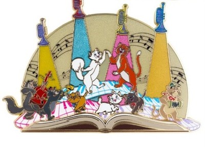 Pink A La Mode PALM Aristocats Marie Berlioz Toulouse Storybook Pin
