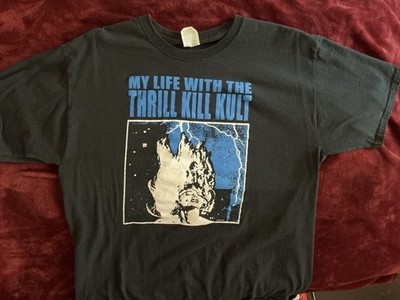 Fruit of the Loom My Life With The Thrill Kill Kult Graphic Tee Black L