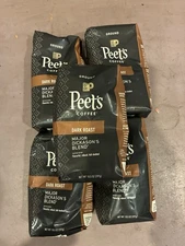 Peet's Coffee Dark Roast Ground Coffee, Major Dickason's  10.5 Oz 5pk 5/26