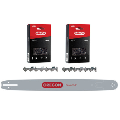 24'' Bar & 2x Ripping Chains For Stihl MS391, MS440, 240RNDD025 / 72RD084G(2)