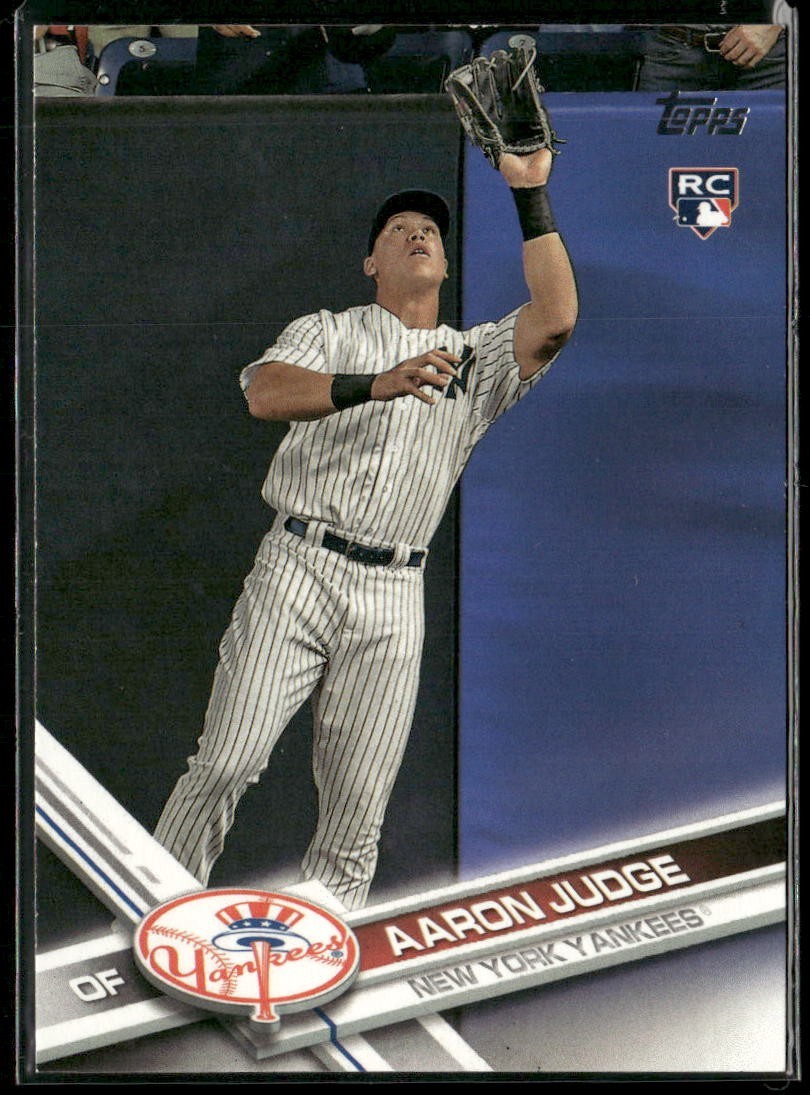 2017 Topps #287 Aaron Judge Rookie RC