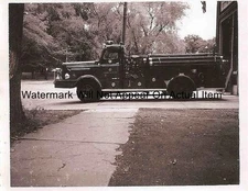 Chicago IL FWD Fire Truck Engine 120 Photograph Print 8.5x11"