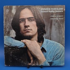 James Taylor Sweet Baby James Vinyl LP WS 1843 Warner Bros Fire And Rain