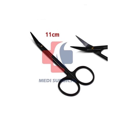 Wilmer Converse Schere Keramik beschichtet 11cm abgewinkelt Hartmetall und 1 Klinge