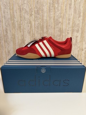 Adidas x Bad Bunny Ballerina Sneaker Herren rot/weiß KI7916 EU 46 2/3