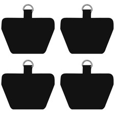 Cell Phone Lanyard Patches, 4 Pack Universal Phone Safety Tether Connector wi...